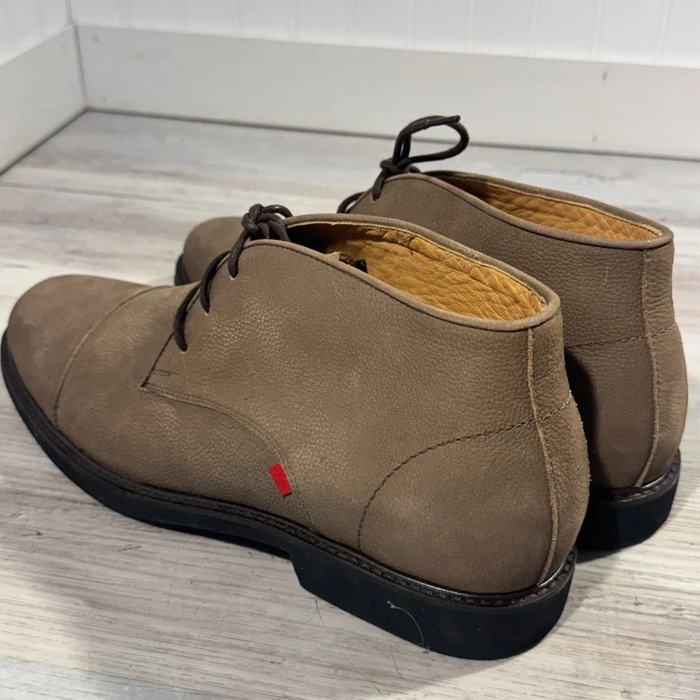Marc Joseph Mens‎ Lenox Ave Brown Cap Toe Chukka Boots Shoes 12M